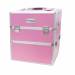 NANI kétrészes kozmetikai bőrönd NN66 – Pink