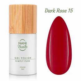 NANI Simply Pure gél lakk 5 ml - Dark Rose