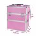 NANI kétrészes kozmetikai bőrönd NN91 - 3D Pink