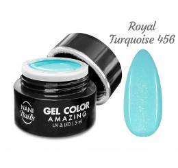 NANI Amazing Line UV zselé 5 ml - Royal Turquoise
