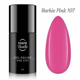 NANI One Step gél lakk 5 ml - Barbie Pink