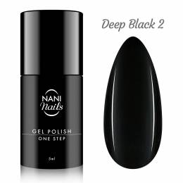 NANI One Step gél lakk 5 ml - Deep Black