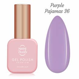 NANI gél lakk Premium 6 ml - Purple Pajamas