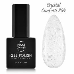 NANI gél lakk 6 ml - Crystal Confetti