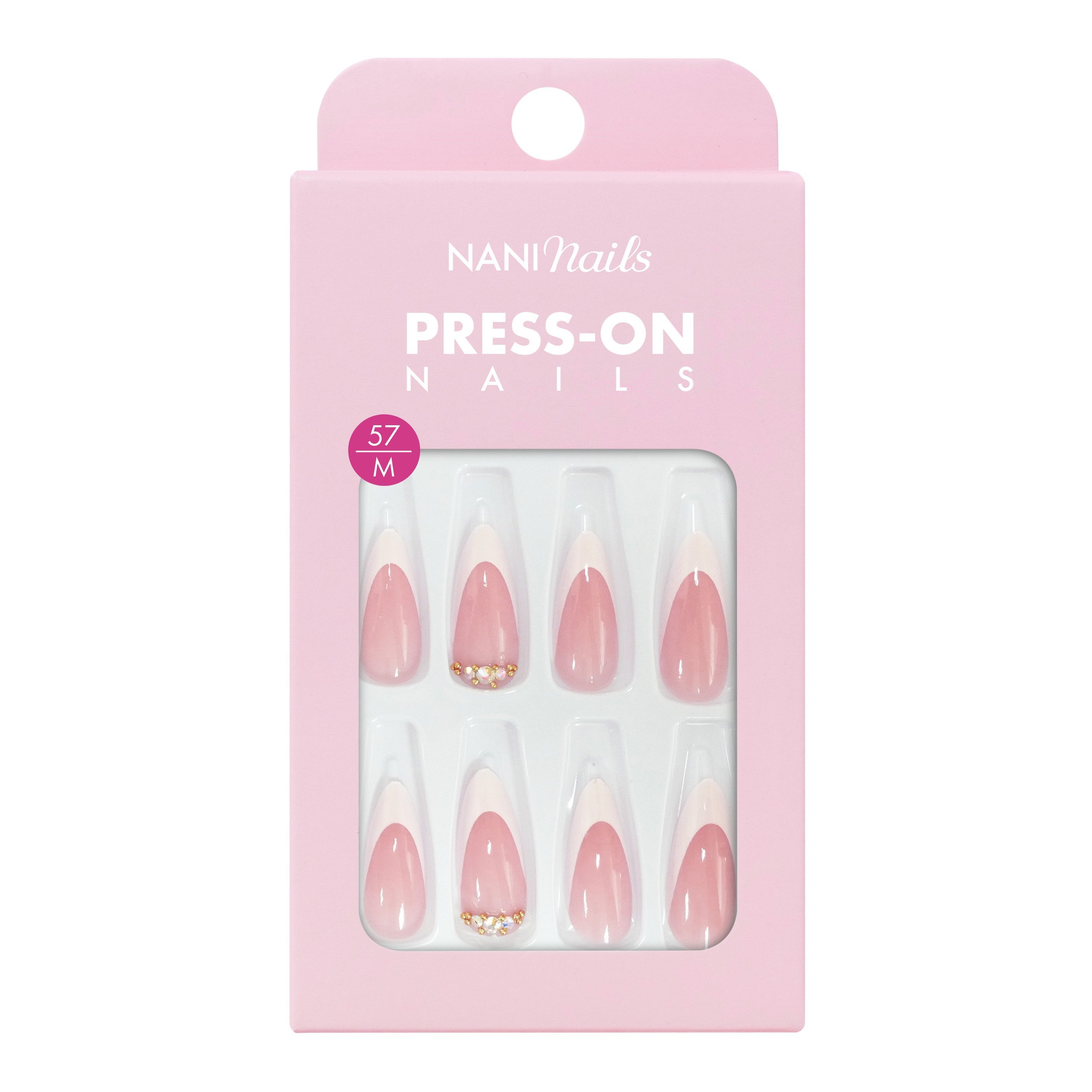 NANI felragasztható műköröm - 57/M