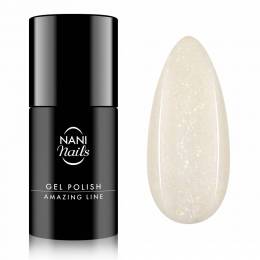 NANI gél lakk Amazing Line 5 ml - Ivory Shimmer