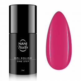 NANI One Step gél lakk 5 ml - Electric Pink