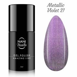 NANI gelinis lakas Amazing Line 5 ml - Metallic Violet