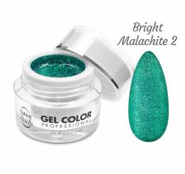 NANI UV/LED gelis Glamour Twinkle 5 ml - Bright Malachite