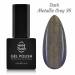 NANI gelinis lakas 6 ml - Dark Metallic Grey