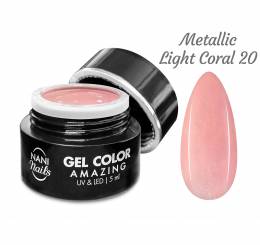 NANI UV gel Amazing Line 5 ml - Metallic Light Coral