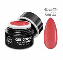 NANI UV gelis Amazing Line 5 ml - Metallic Red