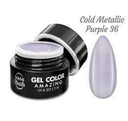 NANI UV gelis Amazing Line 5 ml - Cold Metallic Purple