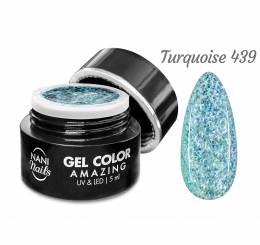 NANI UV gelis Amazing Line 5 ml - Turquoise
