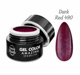 NANI UV gelis Amazing Line 5 ml - Dark Red