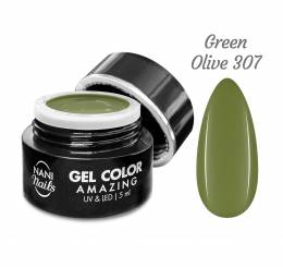 NANI UV gelis Amazing Line 5 ml - Green Olive
