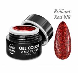 NANI UV gelis Amazing Line 5 ml - Brilliant Red