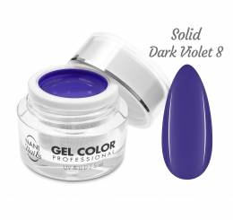 NANI UV/LED gelis Professional 5 ml - Solid Dark Violet