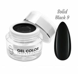 NANI UV/LED gelis Professional 5 ml - Solid Black