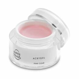 NANI UV akrilo gelis, 5 ml – Pink Clear