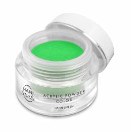NANI akrilo pudra, 3,5 g – Neon Green
