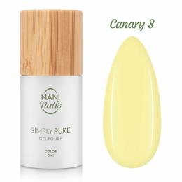 NANI gelinis lakas Simply Pure, 5 ml – Canary