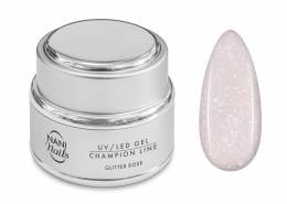NANI UV / LED gelis Champion Line, 15 ml – Glitter Rose