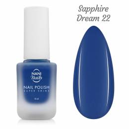 NANI nagų lakas Super Shine 10 ml - Sapphire Dream
