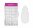 NANI geliniai tipai dėžutėje, 120 vnt., 10 dydžių - Almond Clear, trumpi