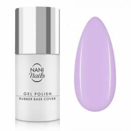 NANI gelinis lakas Rubber Base Cover 5 ml - Mauve Blush