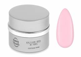 NANI UV/LED AI gelis 15 ml - Cotton Pink