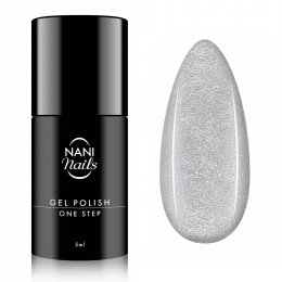 NANI gelinis lakas One Step 5 ml - Glitter Steel