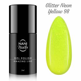 NANI verniz gel Amazing Line 5 ml - Glitter Neon Yellow