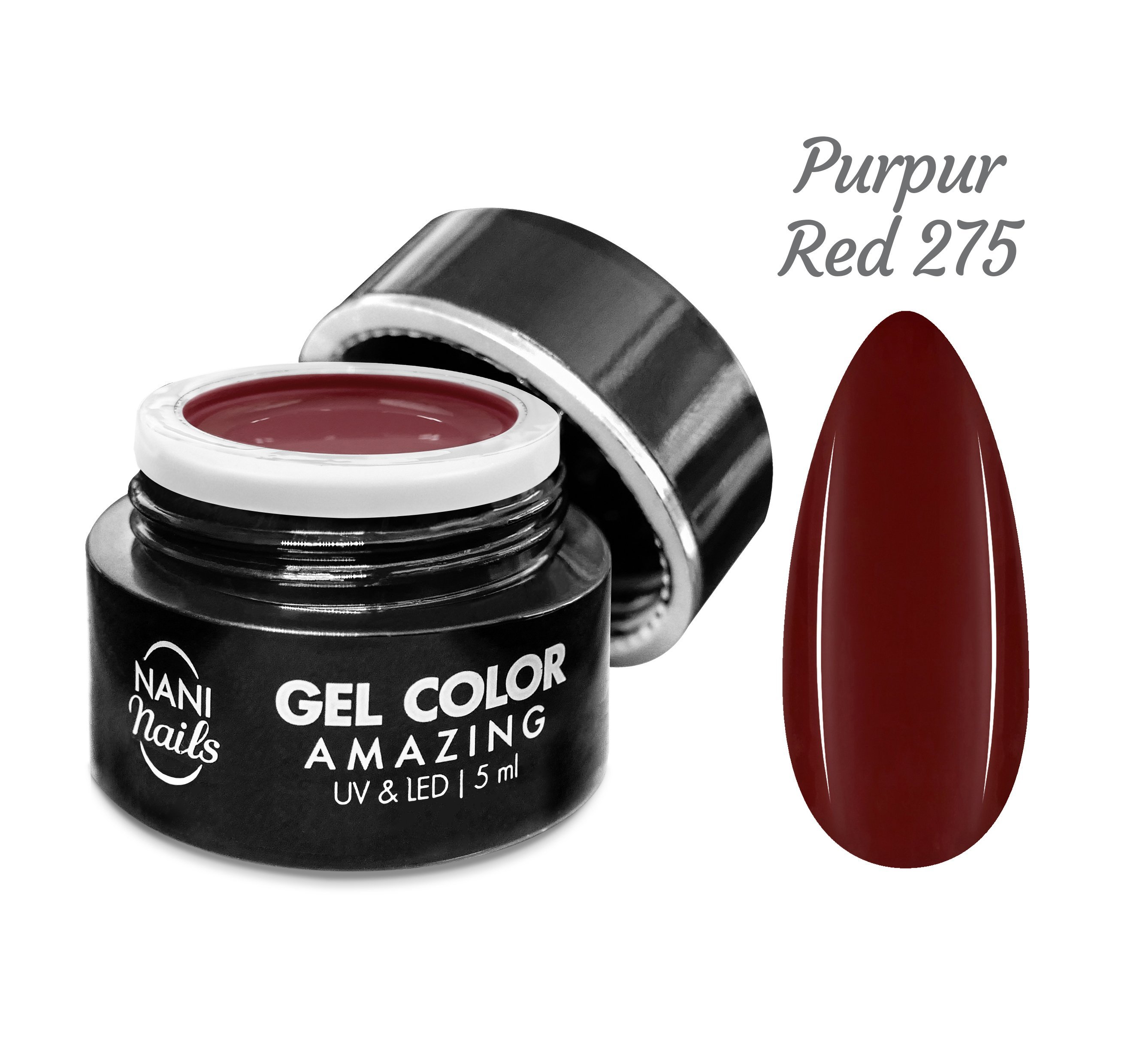 NANI UV gel Amazing Line 5 ml - Purpur Red