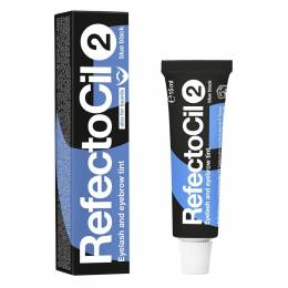 Coloração para pestanas e sobrancelhas RefectoCil 15 ml – Azul/preto n.ş 2
