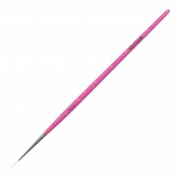 Pincel de nail art NANI, tamanho 5/0 – Glitter Pink