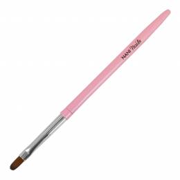 Pincel de gel NANI, tamanho 4, Premium – Metallic Pink