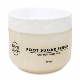 Esfoliação de açúcar para pés NANI 350 g – Cotton Blossom