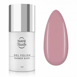 NANI verniz gel Rubber Base Cover 5 ml - Azalea