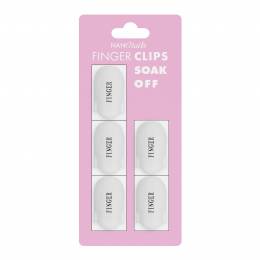 NANI clips para remover verniz gel, 5 unidades