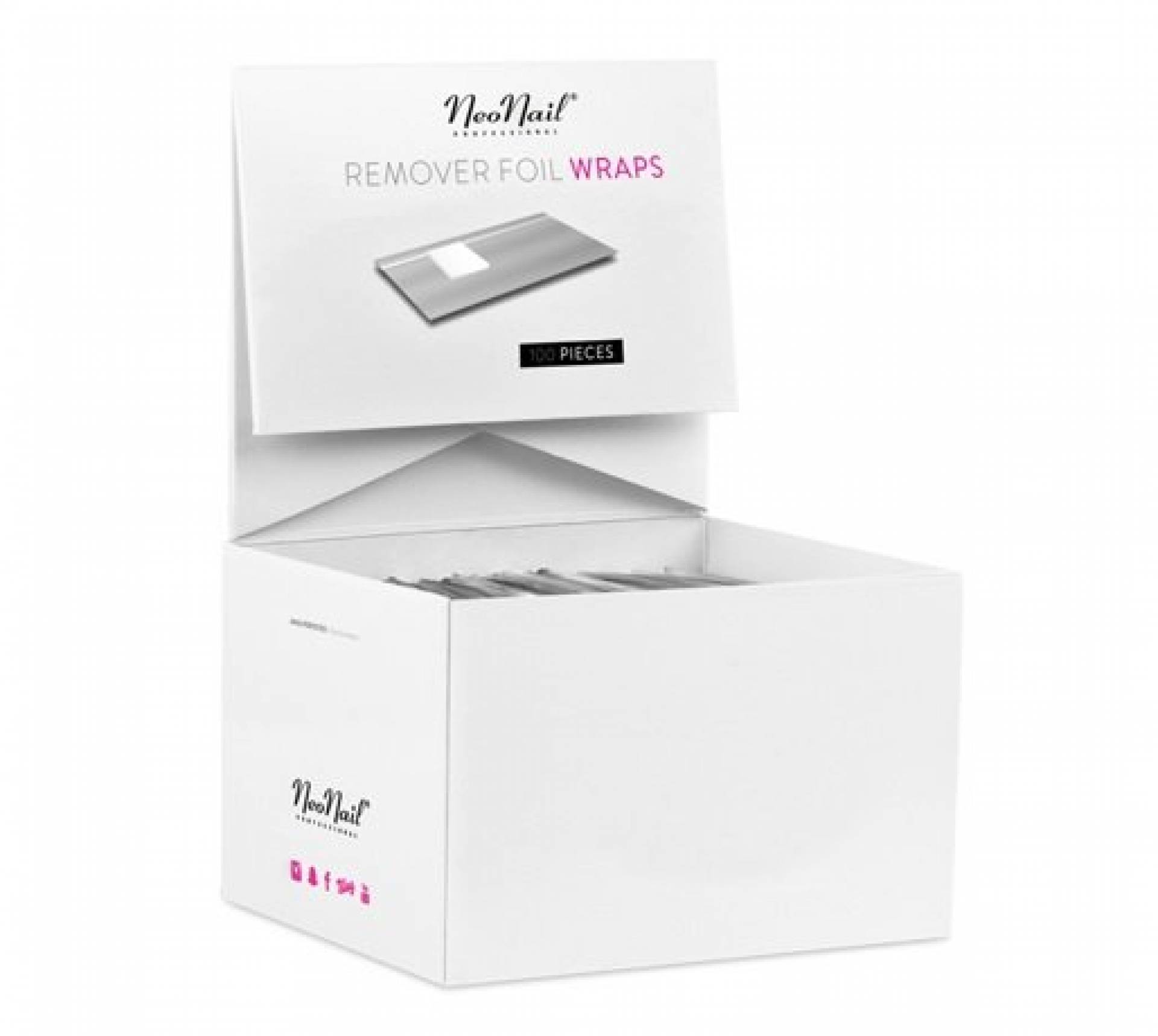 Folie NeoNail Remover - 100 buc.