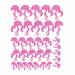 NANI stickere - Flamingo 1, roz