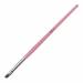Pensulă NeoNail pentru gel, mărimea 4 - Roz, păr oblic