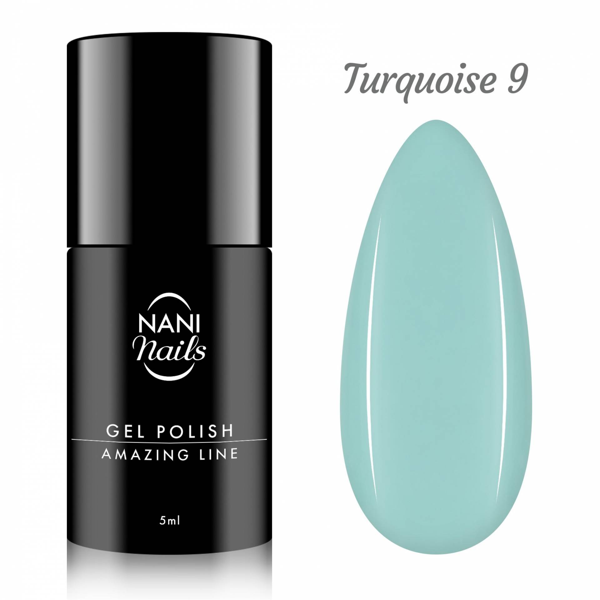 Oja semipermanenta NANI Amazing Line 5 ml - Turquoise