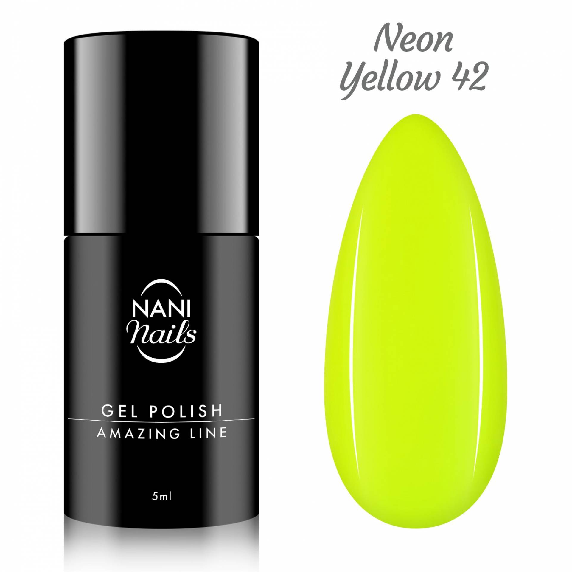 Oja semipermanenta NANI Amazing Line 5 ml - Neon Yellow