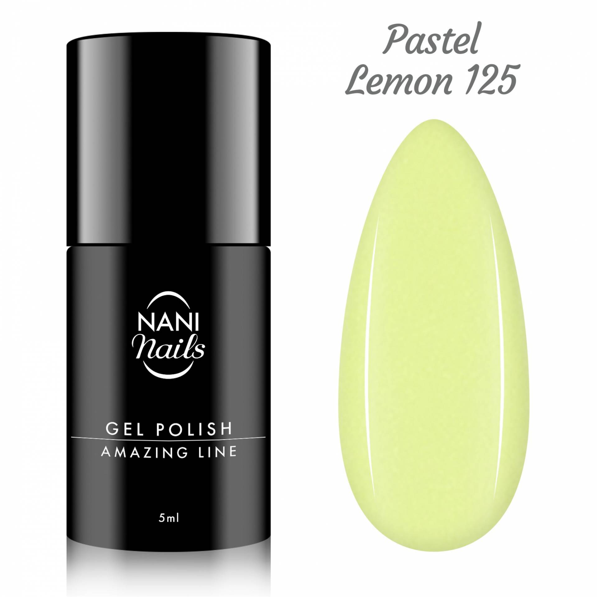 Oja semipermanenta NANI Amazing Line 5 ml - Pastel Lemon