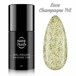 Oja semipermanenta NANI Amazing Line 5 ml - Love Champagne
