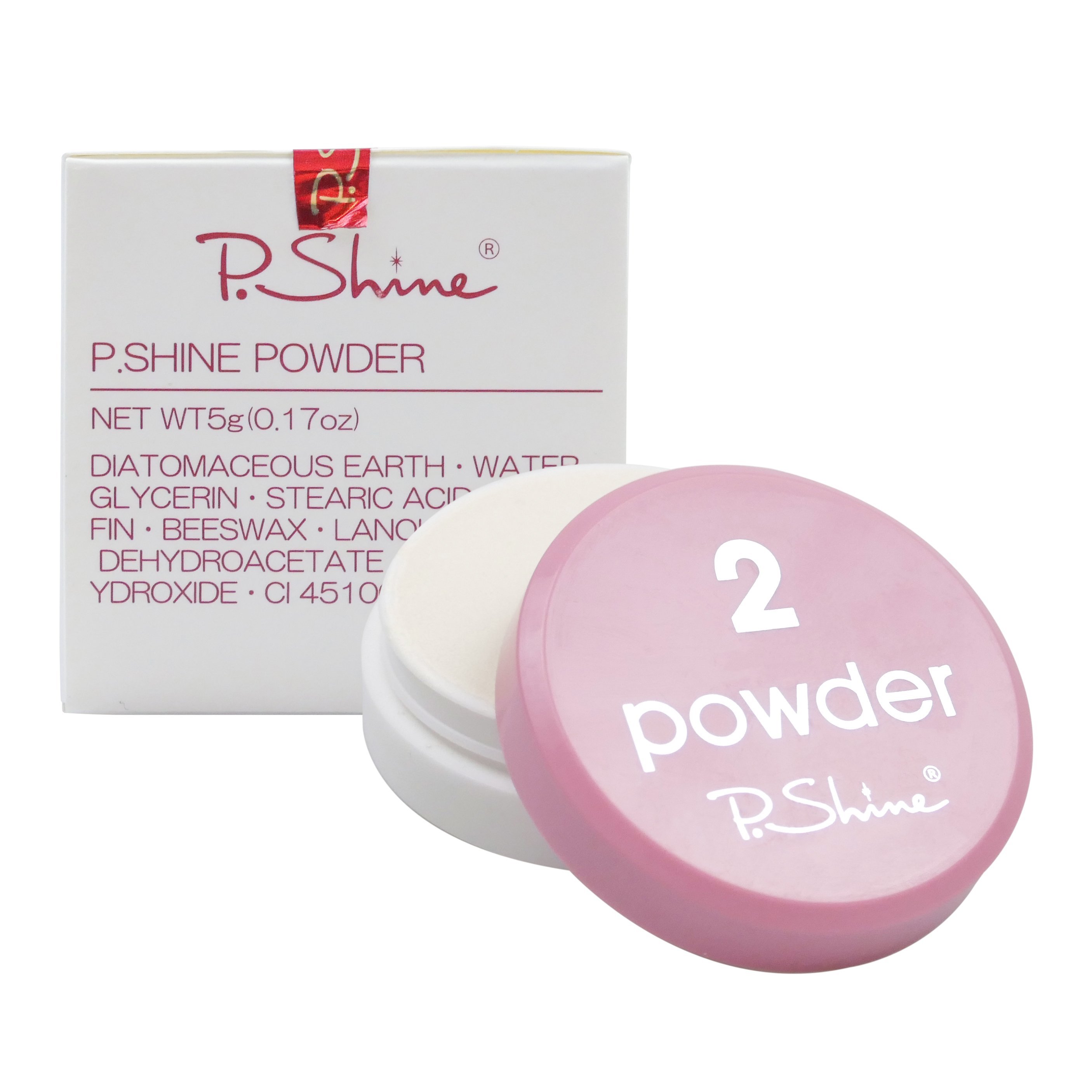 Pudră de rezervă P.Shine roz 5g