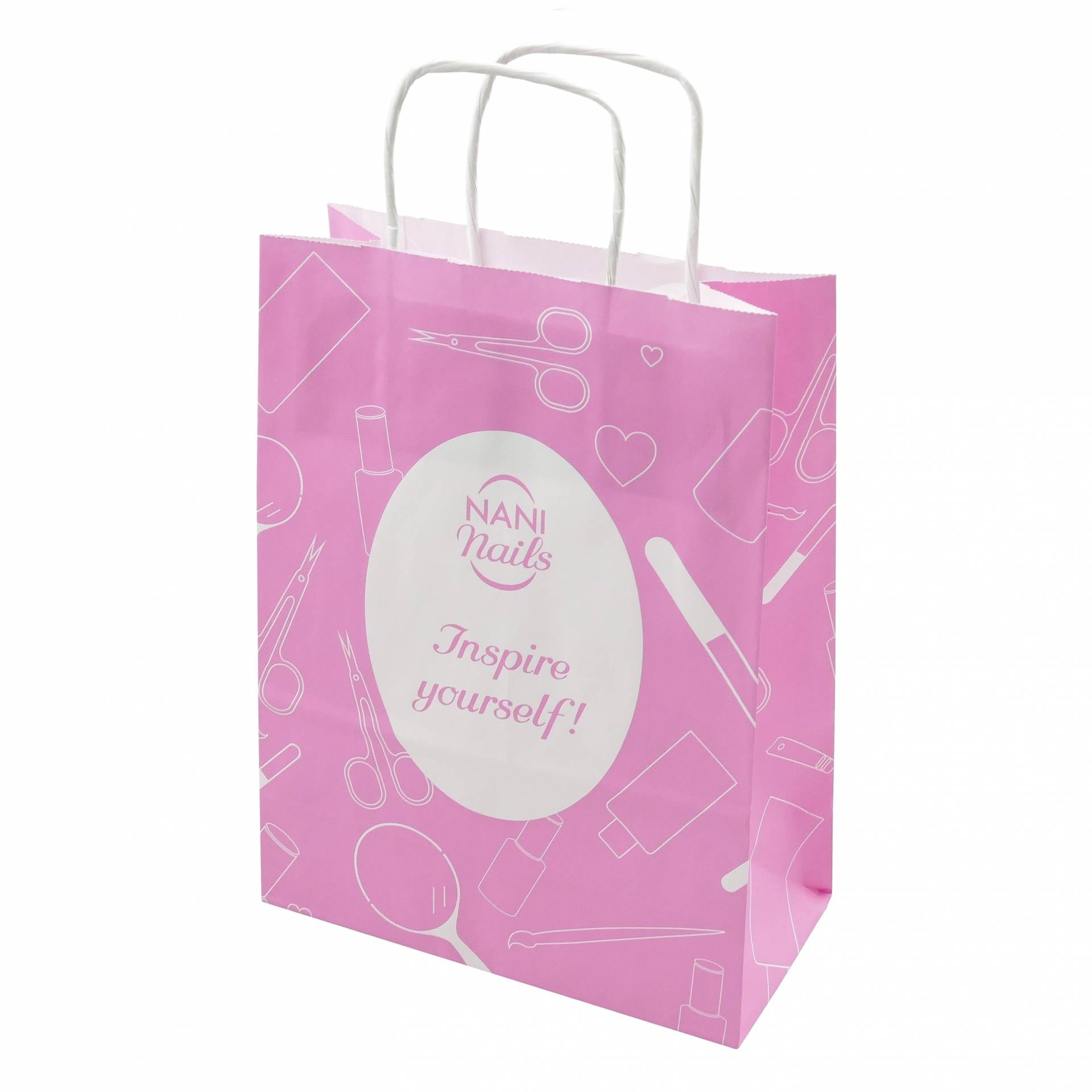 Sacoșă din hârtie NANI dimensiuni mici 18x8x24