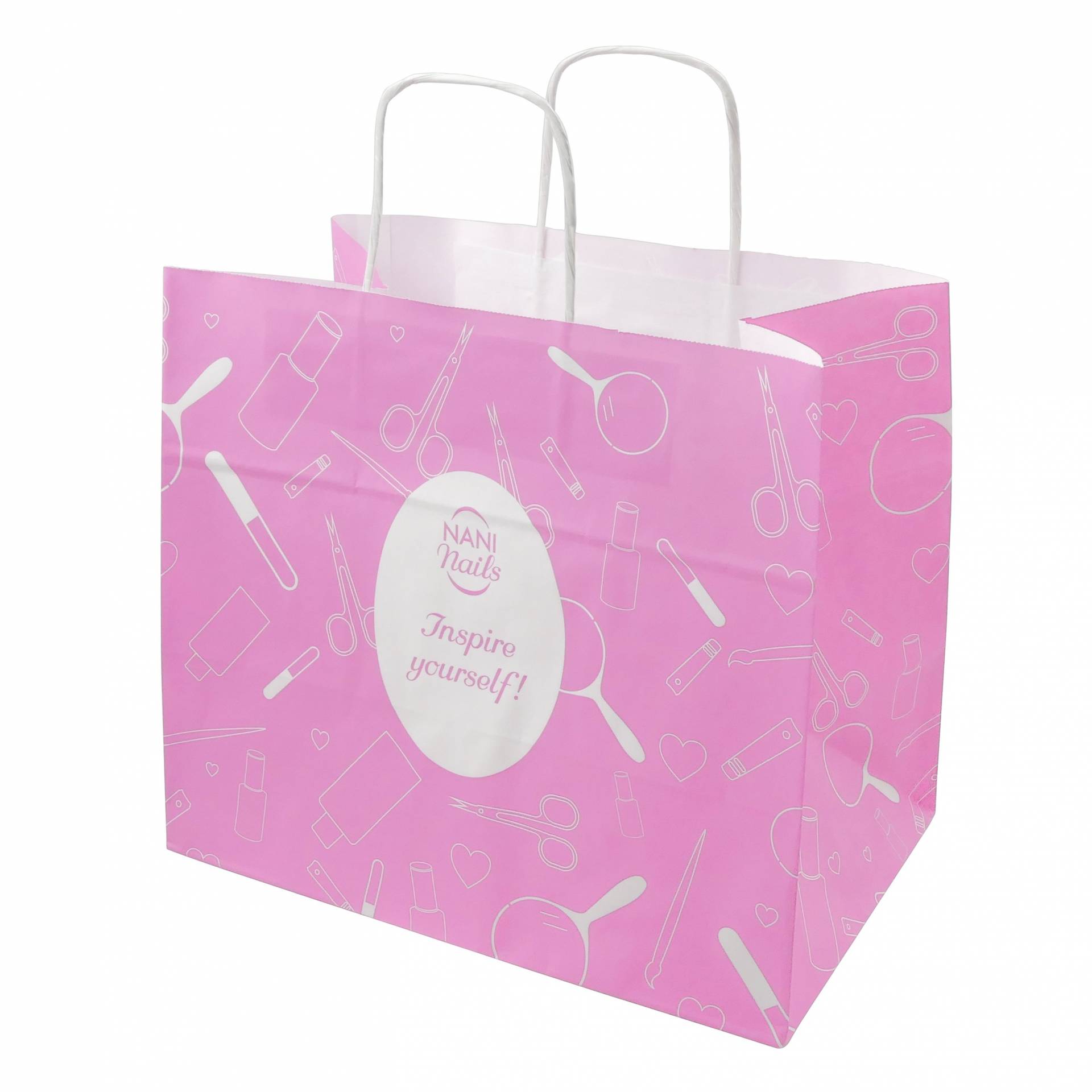 Sacoșă hârtie NANI dimensiuni mari 32x20x27